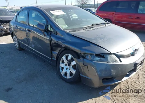 2010 Honda Civic Lx from USA, damaged, VIN 2HGFA1F55AH331395
